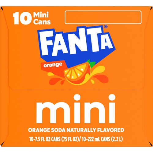 FANTA ORANGE CAN 7.5 FL OZ X10 - Picture 3 of 7