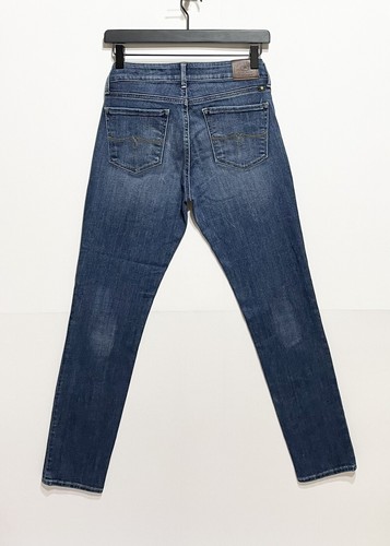 Lucky Brand Lolita Skinny Jeans, Blue Medium Wash Tag Sz 4/27 (Measures 28x29.5) - Picture 7 of 12