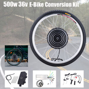26'' Elektro Fahrrad Elektrofahrad  Vorderrad Ebike Conversion Kit