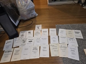 26  BALLY WILLIAMS 90S OPERATOR PINBALL HANDBOOKS INDIANA JONES Manuals