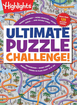 Ultimate Puzzle Challenge!: 125+ Brain Games for Kids, Mazes, Brain Teasers, Wor