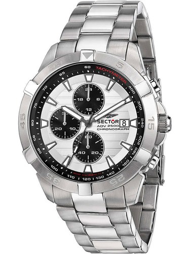 Sector R3271698025 - Orologio Da Uomo Con Cassa In Acciaio Inossidabile, Design Sportivo Ed Elegante - 4