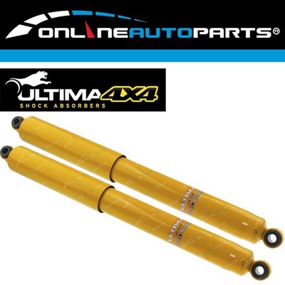 2 Rear H/Duty Gas Shock Absorbers for Terrano II R20 3/1997-4/2000 4x4 Wagon