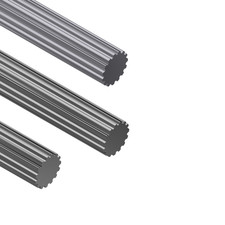 Zahnwelle Profil XL f&uuml;r Zahnriemen 10 bis 72 Z&auml;hne Zahnriemenwelle Aluminium