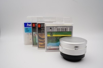 Filterkonvolut / WEP AutoKinotelex 2x Hama M49 M58 Skylight