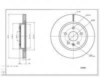 Hart Tarcze III 2X Bremsscheiben Ø 315 BelüFtet FüR Opel Insignia A Sports