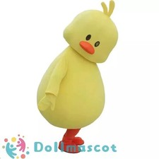 Adult Duck Mascot Costume Dress Halloween Party Street Marketing Influencer Tool