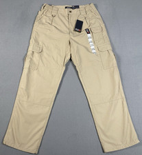 5.11 Tactical Pants Mens 32x30 Taclite Pro Rip Stop Repel Teflon Khaki NEW NWT