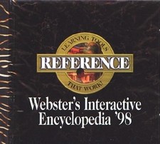 Webster's Interactive Encyclopedia '98 CD-ROM for Windows - NEW in Jewel Case