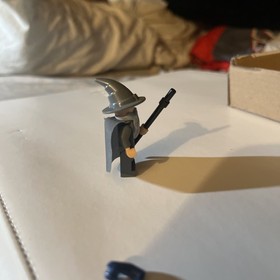 LEGO Gandalf the Grey minifigure 79003 9469 79010 Rare Black Staff