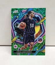 COLE ANTHONY 2023-24 Topps Chrome Cosmis GREEN SPACE DUST REFRACTOR ~ Magic /75
