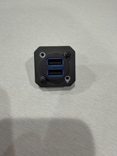 GARMIN GSB 15, DUAL USB Type A CHARGER PORTS,  w/ Rear Power Input