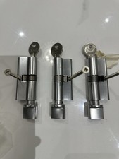 5 pin v5 70mm euro cylinder and turn door lock zoo hardware (satin chrome)'