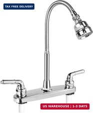 RV Kitchen Faucet,Camper RV Sink Faucets Kitchen Replacement with Flexible Arc 3
