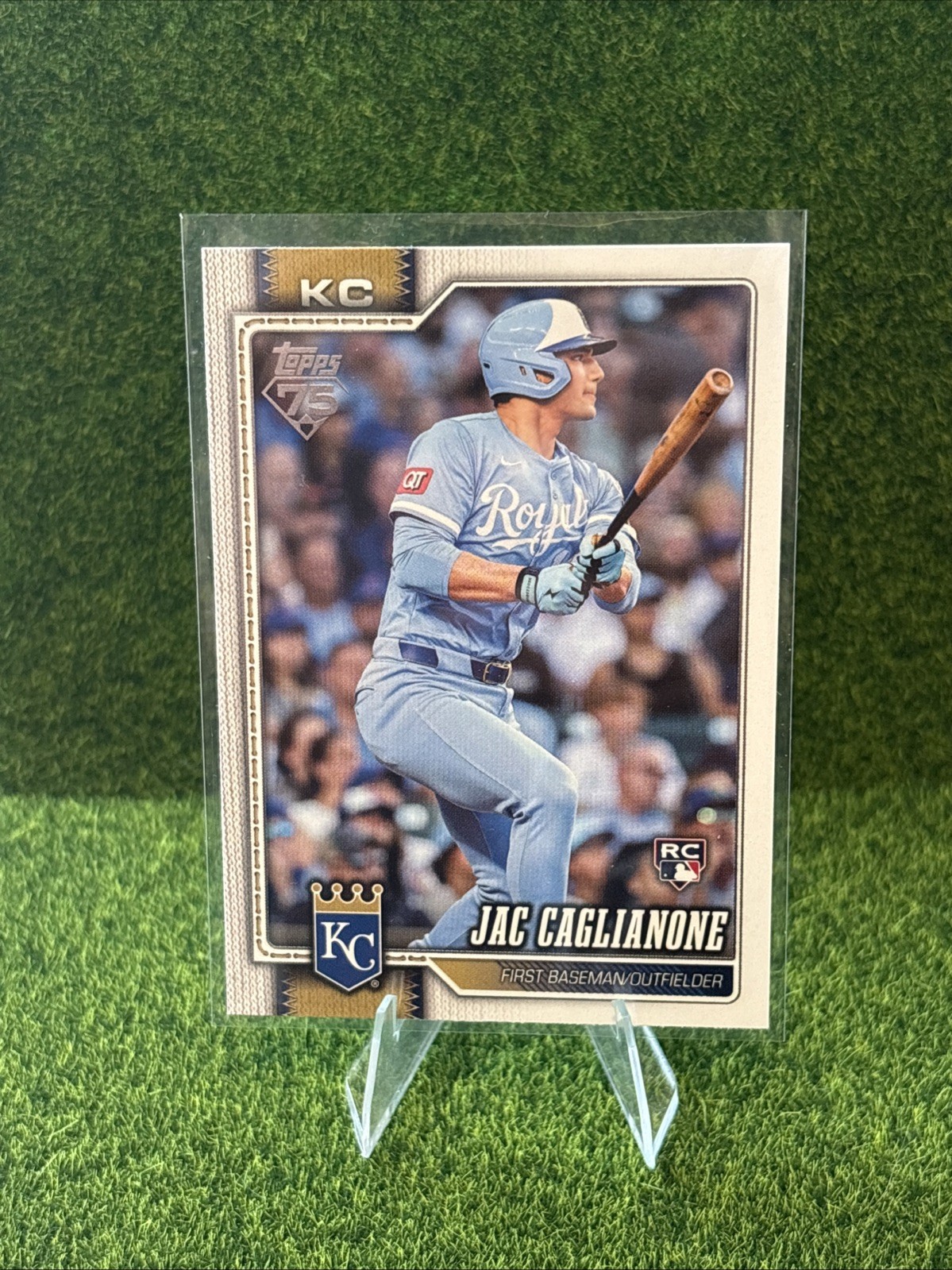 Jac Caglianone 2026 Topps Series 1 Base #138 Rookie Card RC Royals
