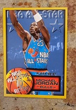 1996-97 Fleer #282 Michael Jordan NBA All-Star Retro Chicago Bulls