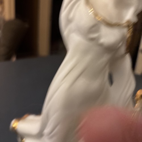 SASCO Crowned Angel Figurine With Lute 13” Tall - Picture 5 of 7