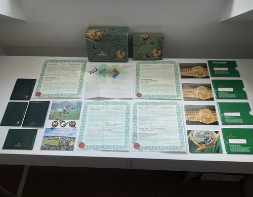 Rolex Booklet Boxes Papers Tags