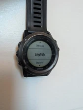 Garmin Fenix 3 GPS Watch, One Size - Gray/Black - Tested/Working