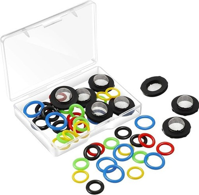 #ad #ad 48Pc Pressure Washer Sealing O Ring Power Pressure Washer Kit Pump Hose Gun Ring $11.49