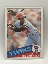 1985 Topps - Ron Washington #329