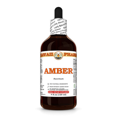 Amber / Hu Po (Succinum) Dried Amber Resin Liquid Herbal Extract
