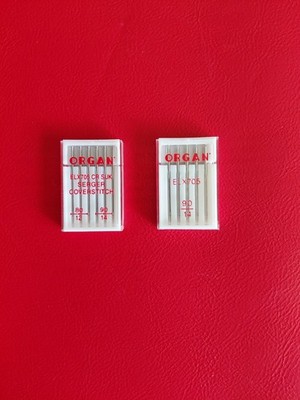 ORGAN Nadeln ELX705 und ELX705 CR SUK Overlock Coverlock Babylock