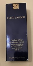 Image of Estee Lauder Double Wear Maximum Cover Camouflage Foundation SPF 15 - Free Post