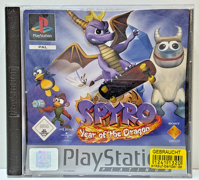 Spyro The Dragon 3: Year of The Dragon Platinum - Playstation 1 / PS1 - mit OVP
