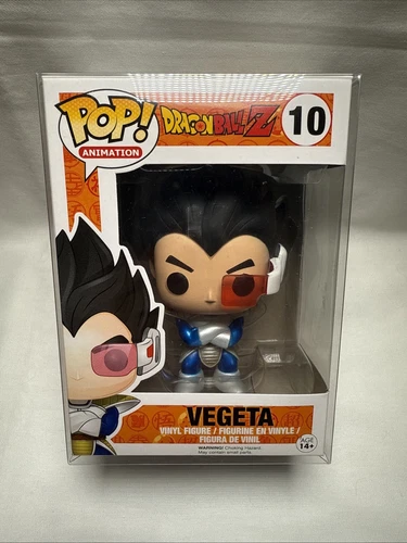 Funko Pop! Animation Dragon Ball Z Vegeta # 10 NIB w/ Protector! Free Shipping!