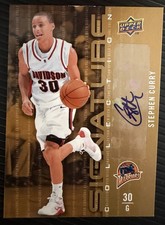 Stephen Curry 2009-10 Upper Deck Signature Collection Rookie Card RC Auto READ. rookie card picture