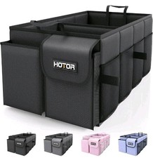 HOTOR Trunk Organizer - Car Organizer, Foldable Trunk organizer for SUVs & Sedan