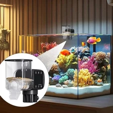 Automatic Fish Feeder WIFI Aquarium Tank Turtle Food Dispenser Vacation Timer