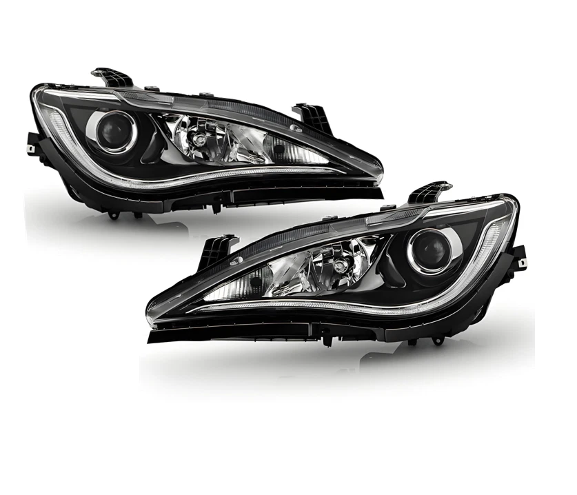 LED DRL Halogen Projector Headlight For 2017-2020 Chrysler Pacifica Pair LH+RH Foto 2 de 4