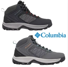 SALE 🌟Columbia Transverse Waterproof Men's Hiking Shoes Black Red Standard FREE