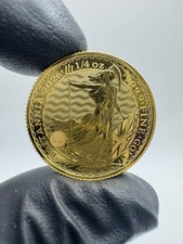 1/4oz 999.9 Fine Gold Britannia Coin