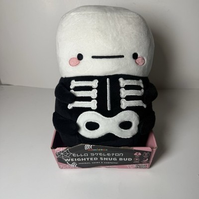 Mimicoco Ello Skeleton Weighted Snug Bud 9 Inch Plush  3+ Years 2.2 Lbs