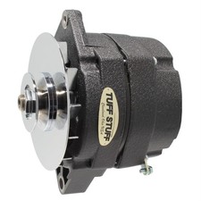 Tuff Stuff 7102nkbw Gm Alternator 140 Amp Black Wchrome