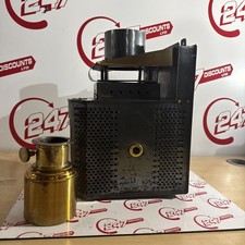 Viktorianische große magische Laterne - Optimus von Perkin, Son & Rayment. Brenner & Koffer