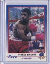 1991 KAYO BOXING CARD #11 TYRONE JACKSON ID9