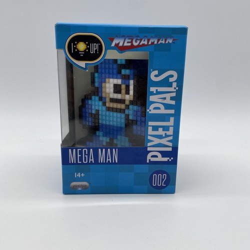 LIMITED FIRST EDITION Pixel Pals Mega Man #002 PDP Megaman Light-Up Figure NIB - Picture 2 of 7