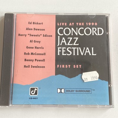 CD Live At The 1990 Concord Jazz Festival first set rare German press CCD-4451