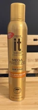 Freeze It Haircare Freeze Frame Hair Spray Mega Freeze Extreme Hold, 7.75 oz