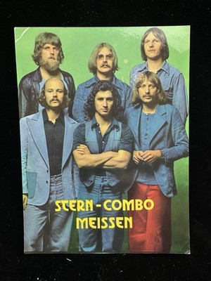 DDR Autogrammkarte -Gruppe '' STERN COMBO MEISSEN '' - 1980 èr / OHNE Autogrammen