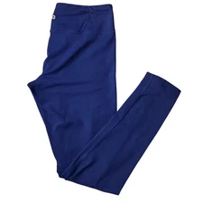 90 Degree By Reflex High Waist Tummy Control Leggings Royal Blue Large