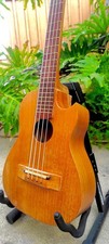 Western MiniBass Electroacoustic All Solid Wood w Pickup  Steel Strings