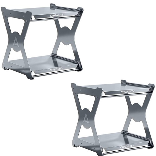 【2-Pack】Creality CFS Workstand Space-Saving Dual-Layer Pull-Out Shelves