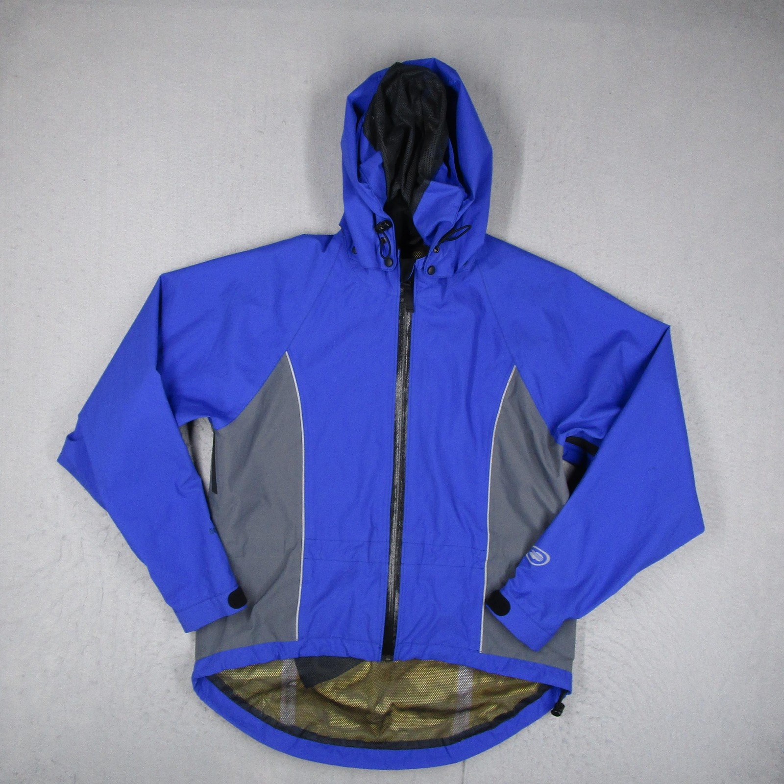 Performance Jacket Mens Large Blue Waterproof Hoo… - image 1