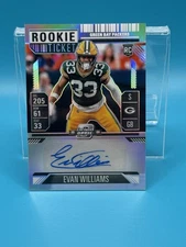 2024 Contenders Optic Evan Williams Rookie Ticket  Auto Silver Prizm #194