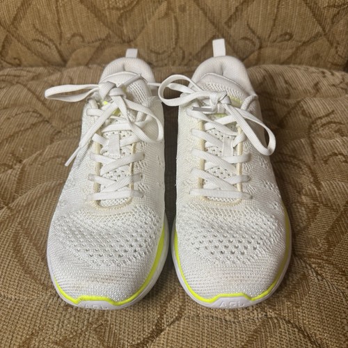 APL Athletic Propulsion Labs Techloom Pro White Yellow Shoes Womens 8 - Picture 5 of 10